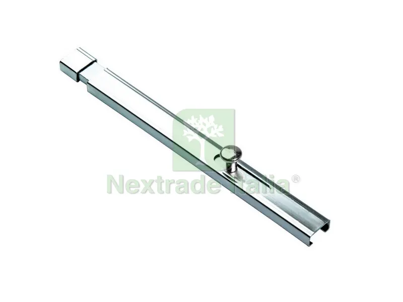 6PZ Catenaccio a Saldare Zincato Pesante art. 745 mm. 400 — Lucchetti e catene — rif. FERX.VIT38185 6PZ Catenaccio a Saldare Zincato Pesante art. 745 mm. 400 — Lucchetti e catene — rif. FERX.VIT38185