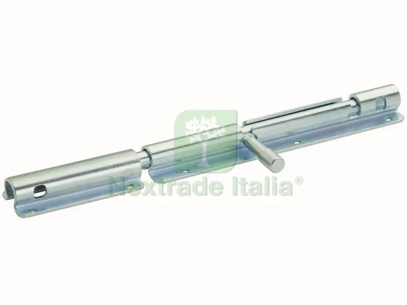 6PZ Catenaccio Portalucchetto Pesante Zincato mm.200 — Lucchetti e catene — rif. FERX.VIT45303 6PZ Catenaccio Portalucchetto Pesante Zincato mm.200 — Lucchetti e catene — rif. FERX.VIT45303