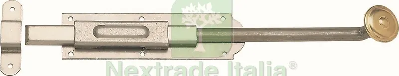 20PZ Catenaccio a Coda Acciaio Lucido mm.400 — Lucchetti e catene — rif. FERX.VIT45309 20PZ Catenaccio a Coda Acciaio Lucido mm.400 — Lucchetti e catene — rif. FERX.VIT45309