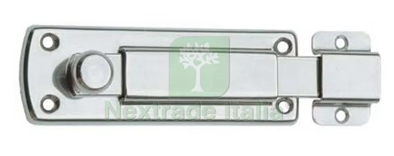 10PZ Catenaccio Trasversale Inox mm.100 — Lucchetti e catene — rif. FERX.VIT45315