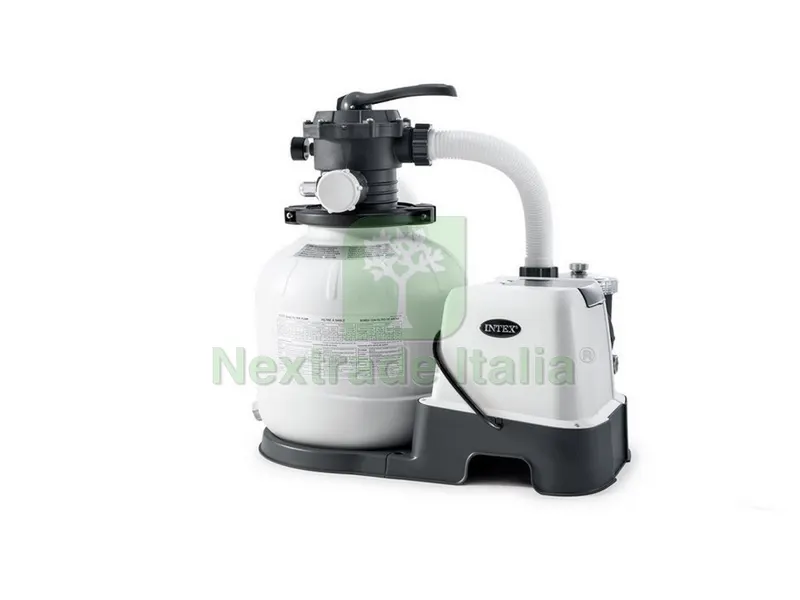POMPA A SABBIA COMBO CON CLORINATORE portata 6.000 lt/h — Accessori bagno — rif. FERX.VIT36438 POMPA A SABBIA COMBO CON CLORINATORE portata 6.000 lt/h — Accessori bagno — rif. FERX.VIT36438
