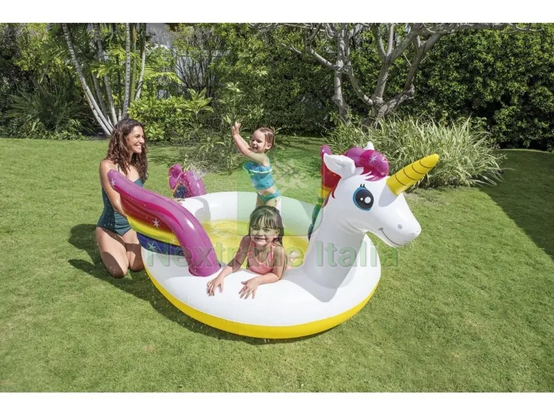 Piscina Gonfiabile Unicorno cm. 272x193x104 h (lt. 165) — Gonfiabili e galleggianti — rif. FERX.VIT43014