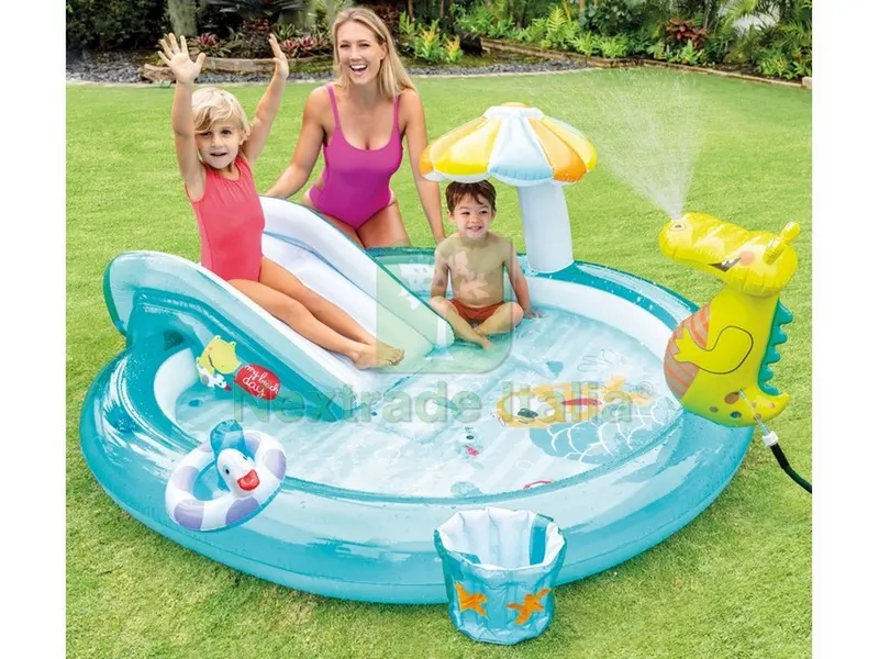 Play Center Alligatore cm. 201x170x84 h (lt. 160) — Tempo libero outdoor — rif. FERX.VIT41006 Play Center Alligatore cm. 201x170x84 h (lt. 160) — Tempo libero outdoor — rif. FERX.VIT41006