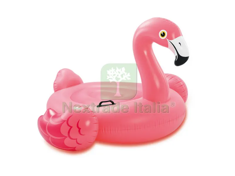 Cavalcabile Gonfiabile Fenicottero cm. 147x140x94 h — Gonfiabili e galleggianti — rif. FERX.VIT41021 Cavalcabile Gonfiabile Fenicottero cm. 147x140x94 h — Gonfiabili e galleggianti — rif. FERX.VIT41021