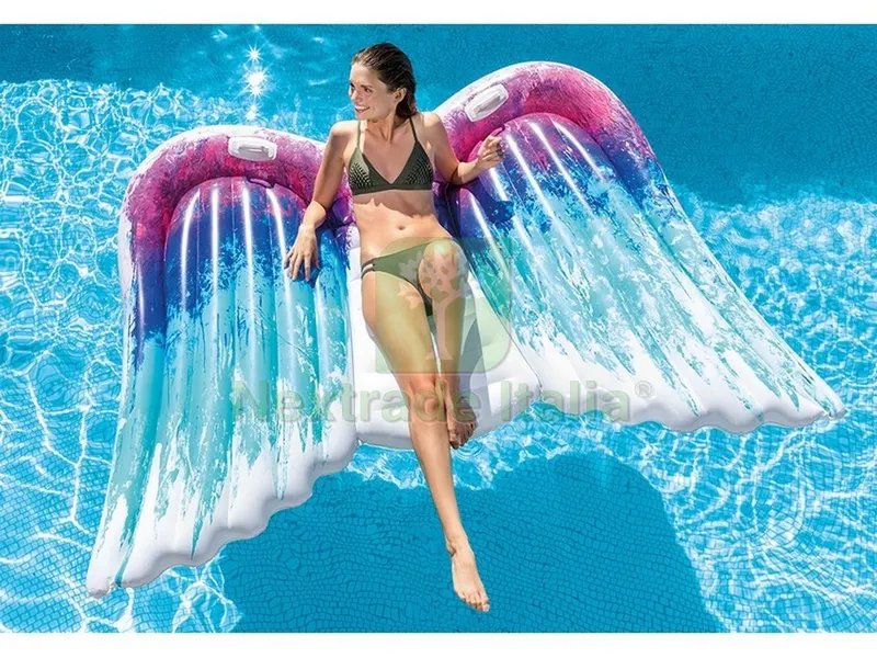 MATERASSINO GONFIABILE ANGEL cm. 216x155x20h — Gonfiabili e galleggianti — rif. FERX.VIT47158 MATERASSINO GONFIABILE ANGEL cm. 216x155x20h — Gonfiabili e galleggianti — rif. FERX.VIT47158