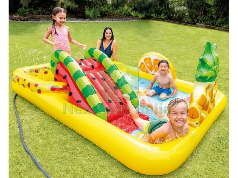 Play Center Fun'n Fruit cm. 244x191x91 h (lt. 493+57) — Tempo libero outdoor — rif. FERX.VIT47057 Play Center Fun'n Fruit cm. 244x191x91 h (lt. 493+57) — Tempo libero outdoor — rif. FERX.VIT47057