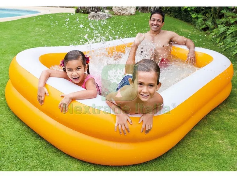 PISCINA GONFIABILE FAMILY cm. 229x152x48 h (lt. 600) — Gonfiabili e galleggianti — rif. FERX.VIT47164 PISCINA GONFIABILE FAMILY cm. 229x152x48 h (lt. 600) — Gonfiabili e galleggianti — rif. FERX.VIT47164
