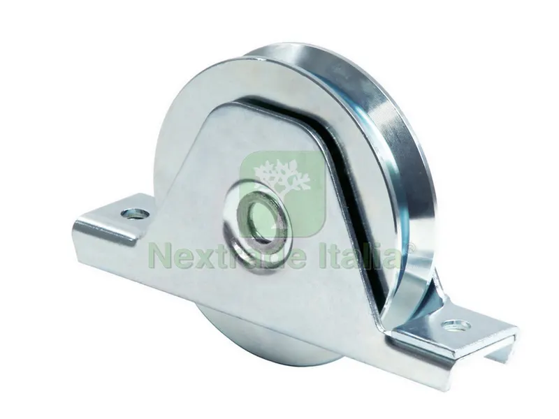 2PZ RUOTA PER CANCELLI CON SUPPORTO GOLA Y 1 cuscinetto art. 335Y mm.120x20 — Accessori bagno — rif. FERX.VIT9527 2PZ RUOTA PER CANCELLI CON SUPPORTO GOLA Y 1 cuscinetto art. 335Y mm.120x20 — Accessori bagno — rif. FERX.VIT9527
