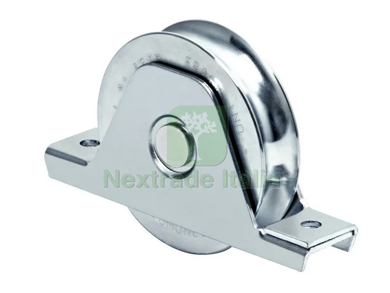 2PZ RUOTA PER CANCELLI CON SUPPORTO GOLA U 1 cuscinetto art. 337 mm.120x25 — Accessori bagno — rif. FERX.VIT40284 2PZ RUOTA PER CANCELLI CON SUPPORTO GOLA U 1 cuscinetto art. 337 mm.120x25 — Accessori bagno — rif. FERX.VIT40284