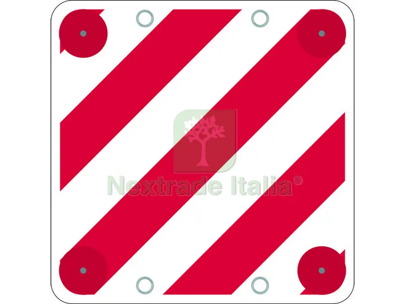 Cartello Segnaletico Carichi Sporgenti NON Omologato cm. 50x50 — Utensili e segnaletica — rif. FERX.VIT7786 Cartello Segnaletico Carichi Sporgenti NON Omologato cm. 50x50 — Utensili e segnaletica — rif. FERX.VIT7786