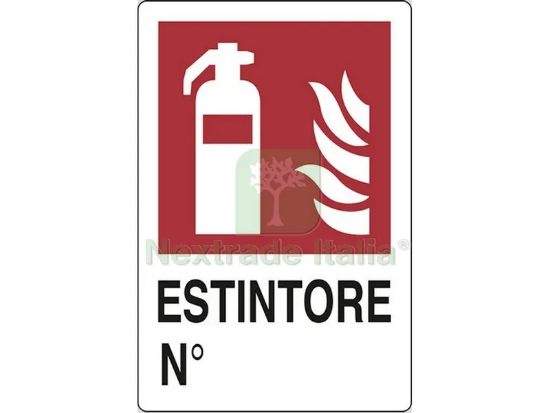 10PZ CARTELLO SEGNALETICO ESTINTORE cm. 20x30 — Utensili e segnaletica — rif. FERX.VIT19050 10PZ CARTELLO SEGNALETICO ESTINTORE cm. 20x30 — Utensili e segnaletica — rif. FERX.VIT19050