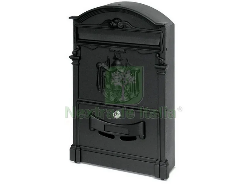 CASSETTA POSTALE ARTISTICA col. Nero — Casalinghi e organizzazione — rif. FERX.VIT22078 CASSETTA POSTALE ARTISTICA col. Nero — Casalinghi e organizzazione — rif. FERX.VIT22078