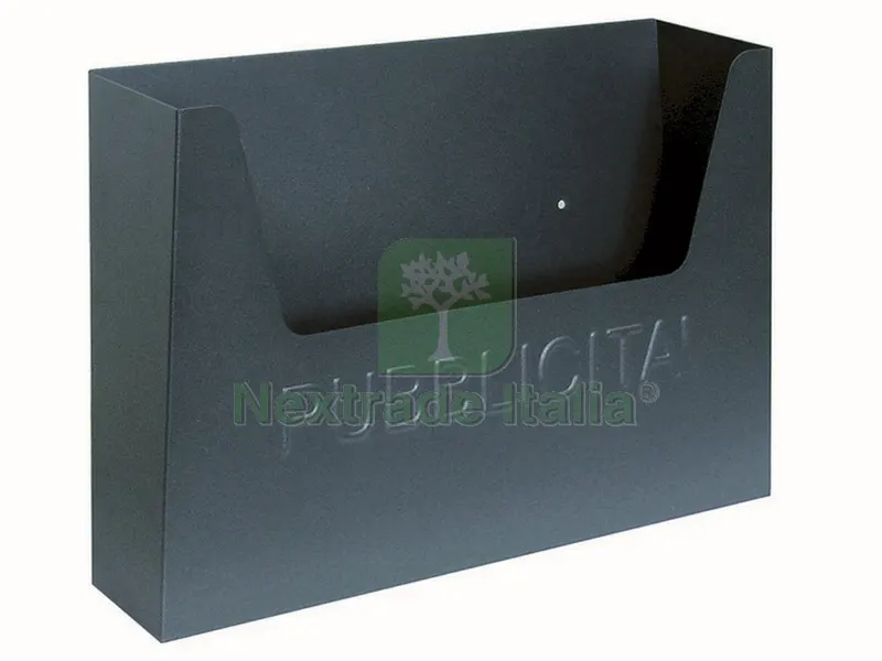 CASSETTA PER PUBBLICIT+ Col.Grigio mm.355x85x255 h — Casalinghi e organizzazione — rif. FERX.VIT44798 CASSETTA PER PUBBLICIT+ Col.Grigio mm.355x85x255 h — Casalinghi e organizzazione — rif. FERX.VIT44798
