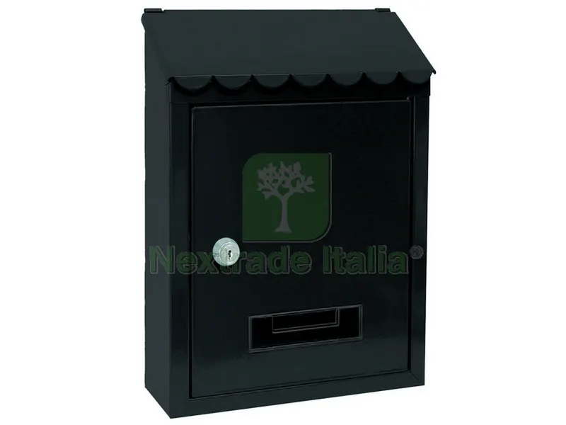 Cassetta Postale Capri col. Nero — Casalinghi e organizzazione — rif. FERX.VIT40325