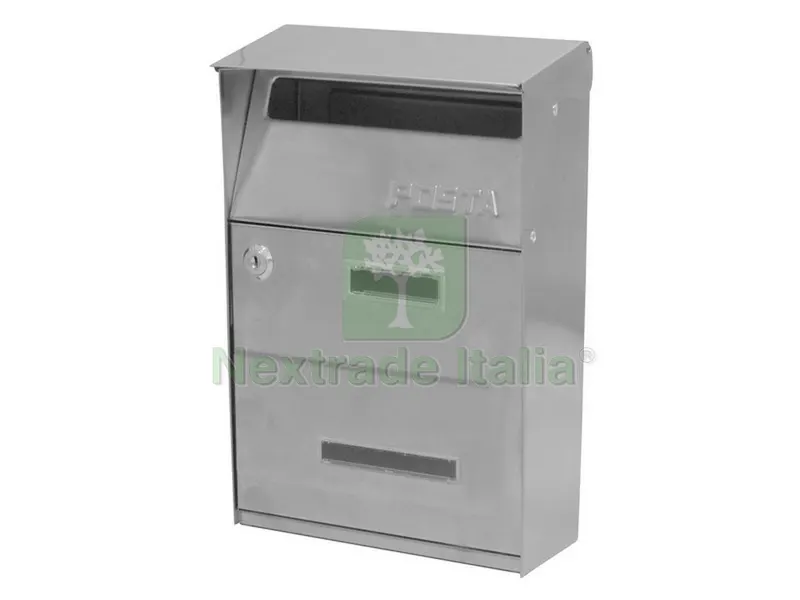 CASSETTA POSTALE MONACO INOX mm.210x85x305 h — Casalinghi e organizzazione — rif. FERX.VIT45102 CASSETTA POSTALE MONACO INOX mm.210x85x305 h — Casalinghi e organizzazione — rif. FERX.VIT45102