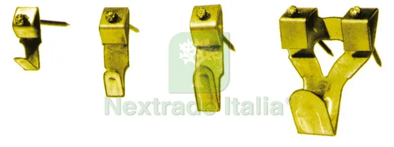 10CF Gancetto per Quadri x 10 PZ. n° 3 — Casalinghi e organizzazione — rif. FERX.VIT4636 10CF Gancetto per Quadri x 10 PZ. n° 3 — Casalinghi e organizzazione — rif. FERX.VIT4636