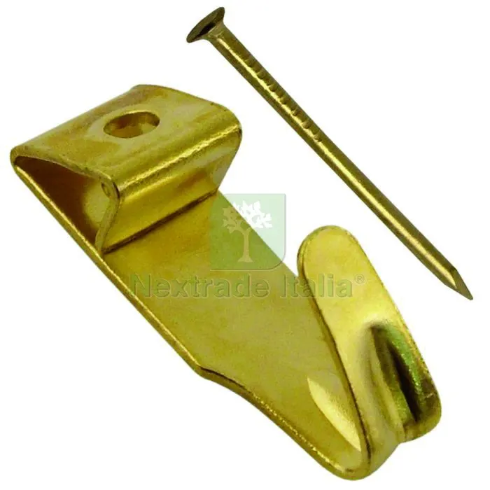 15CF GANCETTO PER QUADRI X 10 pz. n° 1 — Casalinghi e organizzazione — rif. FERX.VIT57363