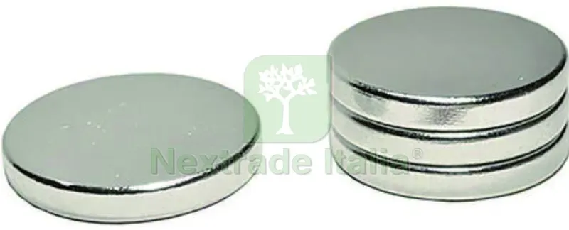 36PZ BOTTONE MAGNETICO AL NEODIMIO mm. 15x3 — Ferramenta per legno e mobili — rif. FERX.VIT57012