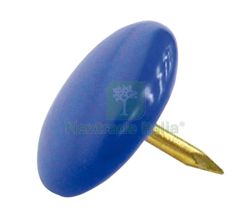 10CF Puntina Colorata 100 PZ. Bianco — Articoli per ufficio — rif. FERX.VIT10440