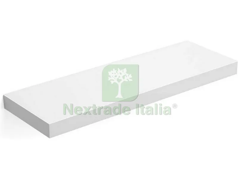 5PZ Mensola Murale Squadrata Col. Bianco cm. 90x40x1,8 — Mensole e reggimensola — rif. FERX.VIT52317 5PZ Mensola Murale Squadrata Col. Bianco cm. 90x40x1,8 — Mensole e reggimensola — rif. FERX.VIT52317