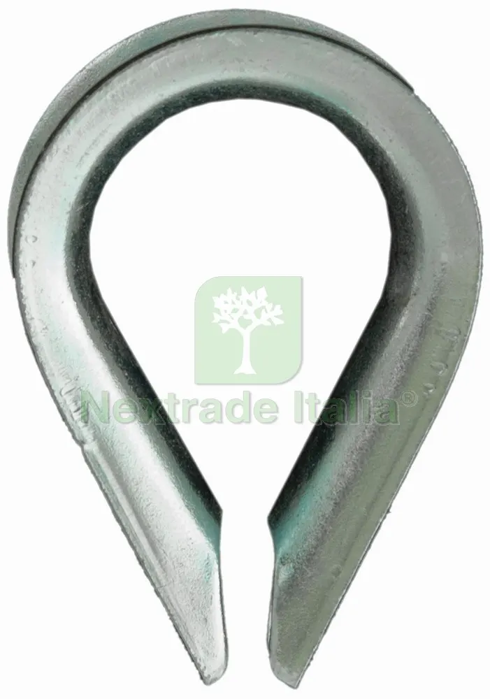 100PZ REDANCE PER FUNE IN ACCIAIO ZINCATO mm. 6 — Funi, golfari e accessori sollevamento — rif. FERX.VIT55828 100PZ REDANCE PER FUNE IN ACCIAIO ZINCATO mm. 6 — Funi, golfari e accessori sollevamento — rif. FERX.VIT55828
