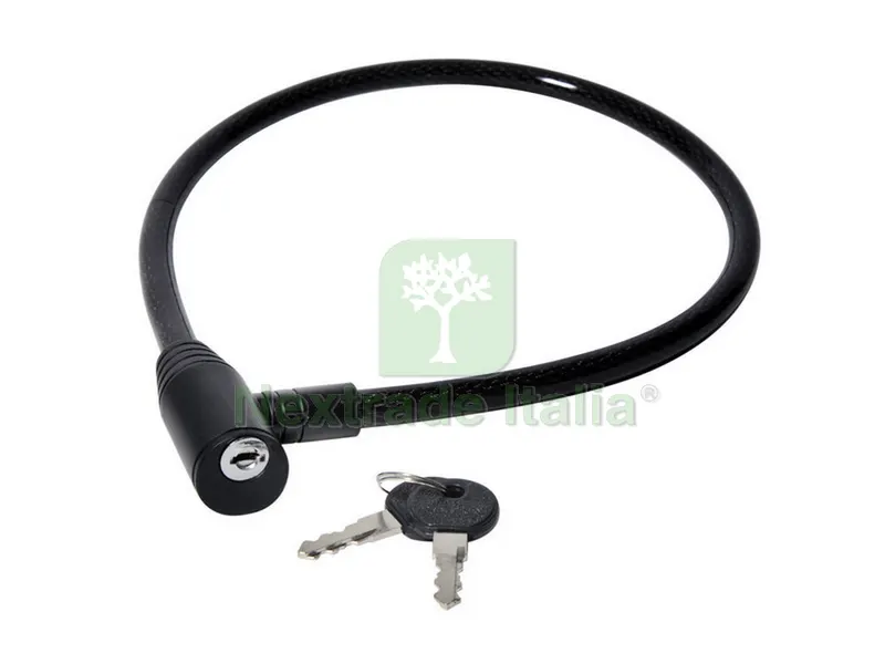 CAVO ANTIFURTO Col.Antracite Ø mm. 12x80 cm. — Cavi e fili — rif. FERX.VIT37585 CAVO ANTIFURTO Col.Antracite Ø mm. 12x80 cm. — Cavi e fili — rif. FERX.VIT37585