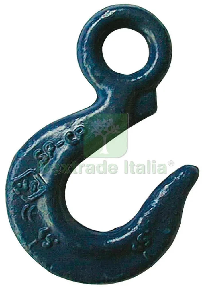 GANCIO DI SOLLEVAMENTO SENZA SICURA portata kg. 250 — Funi, golfari e accessori sollevamento — rif. FERX.VIT3380 GANCIO DI SOLLEVAMENTO SENZA SICURA portata kg. 250 — Funi, golfari e accessori sollevamento — rif. FERX.VIT3380