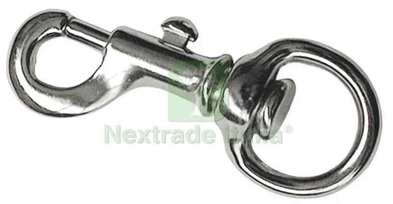 50PZ MOSCHETTONE TIPO REDINI mm. 80 — Ganci, moschettoni e anelli — rif. FERX.VIT3616 50PZ MOSCHETTONE TIPO REDINI mm. 80 — Ganci, moschettoni e anelli — rif. FERX.VIT3616