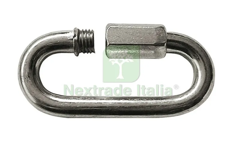 10PZ GIUNZIONE PER CATENE Ø mm. 6 — Ferramenta per legno e mobili — rif. FERX.VIT7405 10PZ GIUNZIONE PER CATENE Ø mm. 6 — Ferramenta per legno e mobili — rif. FERX.VIT7405