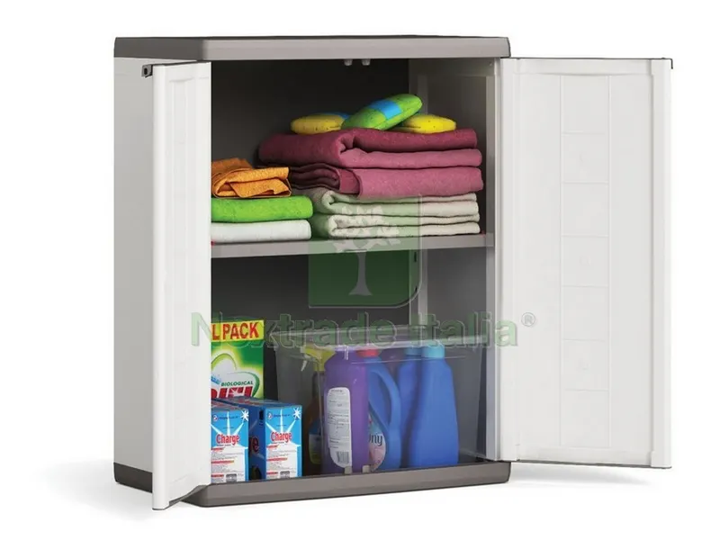 Armadio Basso Jolly cm. 68x39x85 h col. Grigio — Arredo — rif. FERX.VIT42338 — foto 2