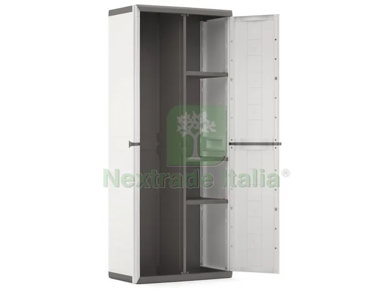Armadio Portascope Jolly cm. 68x39x166 h col. Grigio — Arredo — rif. FERX.VIT42339 — foto 2 Armadio Portascope Jolly cm. 68x39x166 h col. Grigio — Arredo — rif. FERX.VIT42339 — foto 2
