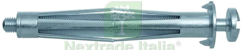 50PZ TASSELLO IN ACCIAIO CON VITE PER CARTONGESSO HM 5x52 S — Isolanti e reti — rif. FERX.VIT57141