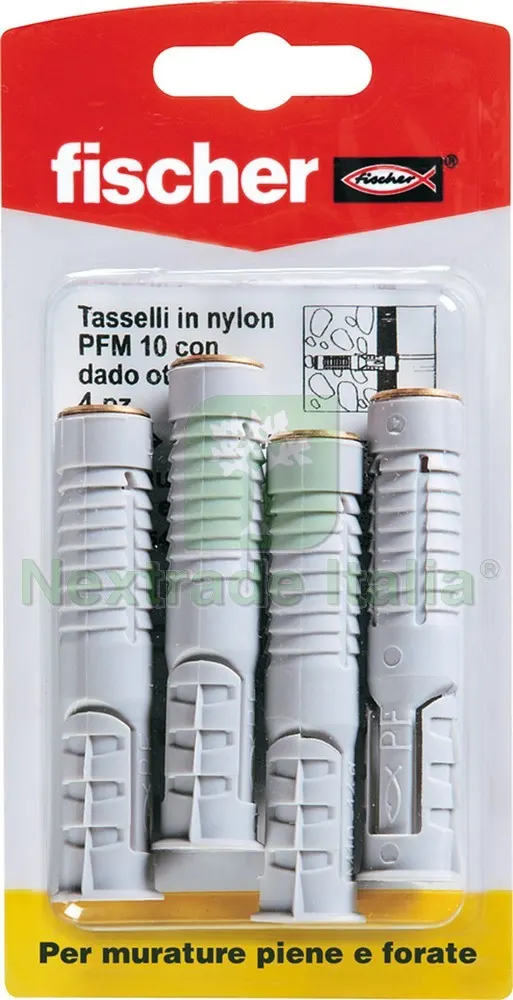 12CF TASSELLO PFM 8 K 4 PZ. — Tasselli e ancoraggi — rif. FERX.VIT10954
