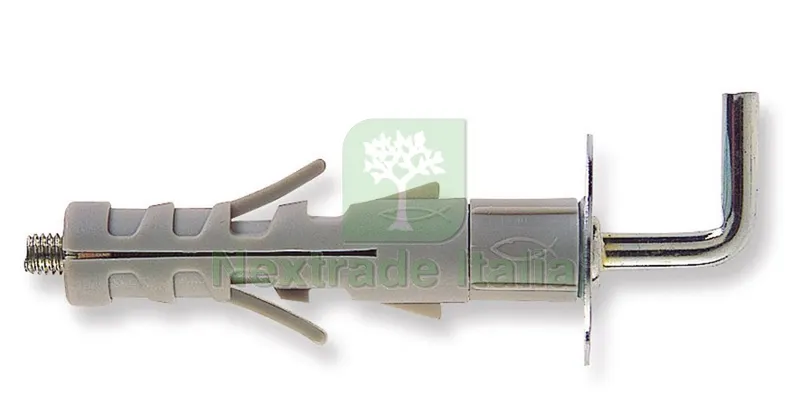50PZ Tassello SB 12/L2 con Gancio Medio 50 PZ. mm. 12x57 — Tasselli e ancoraggi — rif. FERX.VIT6861 50PZ Tassello SB 12/L2 con Gancio Medio 50 PZ. mm. 12x57 — Tasselli e ancoraggi — rif. FERX.VIT6861