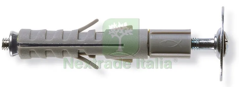 50PZ Tassello SB 12/L4 G.S. con Vite TSC 50 PZ. mm. 12x57 — Tasselli e ancoraggi — rif. FERX.VIT5495 50PZ Tassello SB 12/L4 G.S. con Vite TSC 50 PZ. mm. 12x57 — Tasselli e ancoraggi — rif. FERX.VIT5495