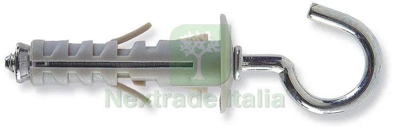 50PZ TASSELLO SB 12/1 CON OCCHIOLO APERTO 50 PZ. mm. 12x45 — Tasselli e ancoraggi — rif. FERX.VIT525 50PZ TASSELLO SB 12/1 CON OCCHIOLO APERTO 50 PZ. mm. 12x45 — Tasselli e ancoraggi — rif. FERX.VIT525