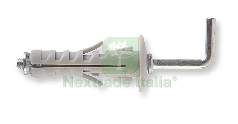 50PZ Tassello SB 12/6 con Gancio Lungo 50 PZ. mm. 12x45 — Tasselli e ancoraggi — rif. FERX.VIT530