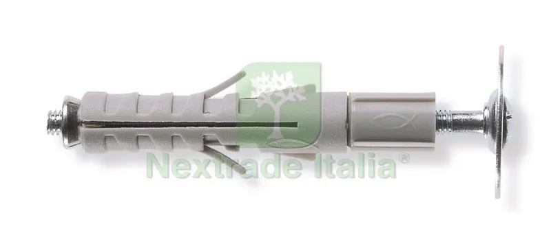 100PZ TASSELLO SB 9/L4 G.S. CON VITE TSC 100 PZ. mm. 9x52 — Tasselli e ancoraggi — rif. FERX.VIT524