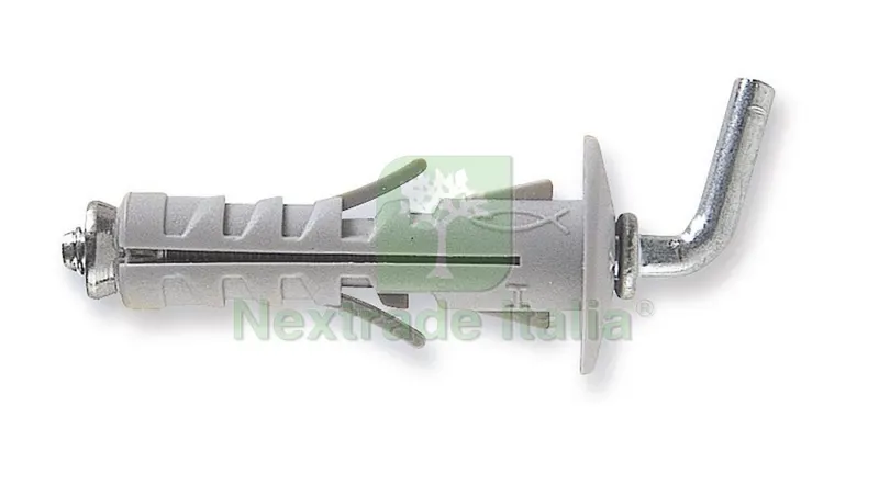 100PZ TASSELLO SB 9/8 CON GANCIO CORTO 100 PZ. mm. 9x40 — Tasselli e ancoraggi — rif. FERX.VIT521 100PZ TASSELLO SB 9/8 CON GANCIO CORTO 100 PZ. mm. 9x40 — Tasselli e ancoraggi — rif. FERX.VIT521