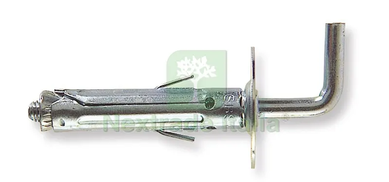 100PZ TASSELLO SBS 9/2 CON GANCIO MEDIO 100 PZ. mm. 9x45 — Tasselli e ancoraggi — rif. FERX.VIT533