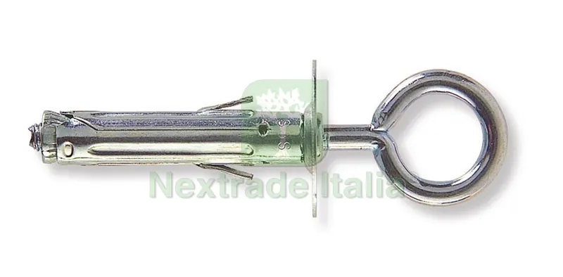 50PZ TASSELLO SBS 9/3 CON OCCHIOLO CHIUSO 50 PZ. mm. 9x45 — Tasselli e ancoraggi — rif. FERX.VIT534 50PZ TASSELLO SBS 9/3 CON OCCHIOLO CHIUSO 50 PZ. mm. 9x45 — Tasselli e ancoraggi — rif. FERX.VIT534
