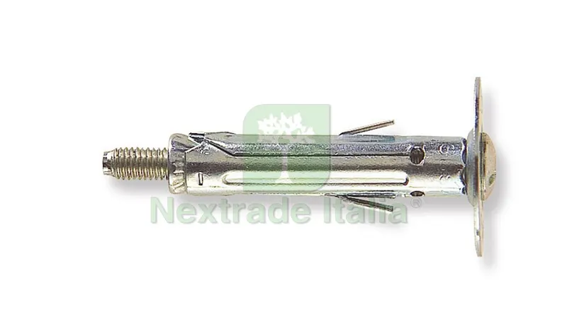 100PZ TASSELLO SBS 9/4 G.S. CON VITE TSC 100 PZ. mm. 9x45 — Tasselli e ancoraggi — rif. FERX.VIT535