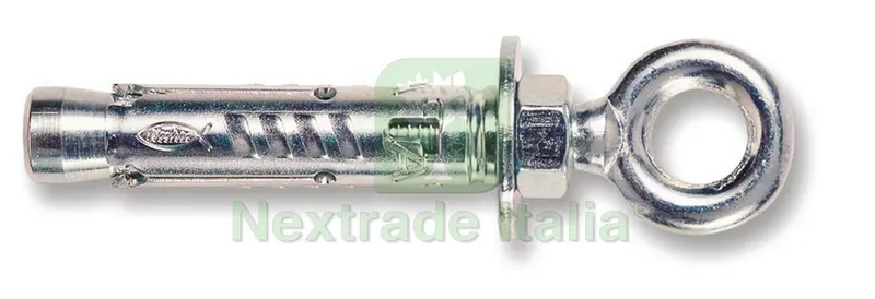 50PZ TASSELLO TA M 6 O CON OCCHIOLO mm. 49 — Tasselli e ancoraggi — rif. FERX.VIT17302 50PZ TASSELLO TA M 6 O CON OCCHIOLO mm. 49 — Tasselli e ancoraggi — rif. FERX.VIT17302