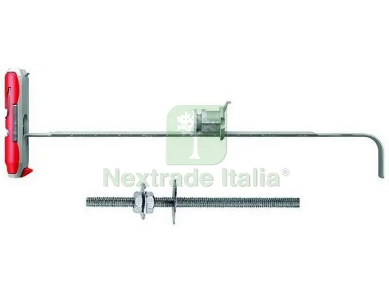 25PZ Tassello Basculante Duotec 12 D con Barra M6X100 Ø foro mm.12 — Tasselli e ancoraggi — rif. FERX.VIT50951 25PZ Tassello Basculante Duotec 12 D con Barra M6X100 Ø foro mm.12 — Tasselli e ancoraggi — rif. FERX.VIT50951