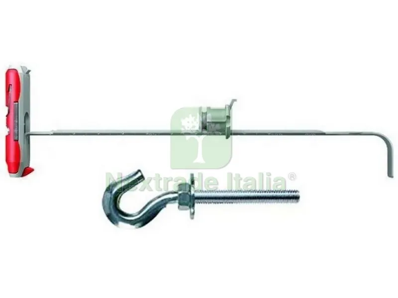 25PZ TASSELLO BASCULANTE DUOTEC 12 H CON GANCIO M6 Ø foro mm.12 — Tasselli e ancoraggi — rif. FERX.VIT54752 25PZ TASSELLO BASCULANTE DUOTEC 12 H CON GANCIO M6 Ø foro mm.12 — Tasselli e ancoraggi — rif. FERX.VIT54752
