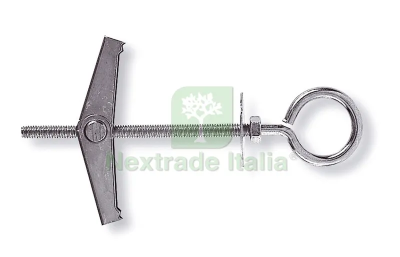 50PZ ANCORA A SOFFITTO KDO 4 foro Ø mm. 14 occhiolo chiuso M4x70 — Minuteria metallica — rif. FERX.VIT14115
