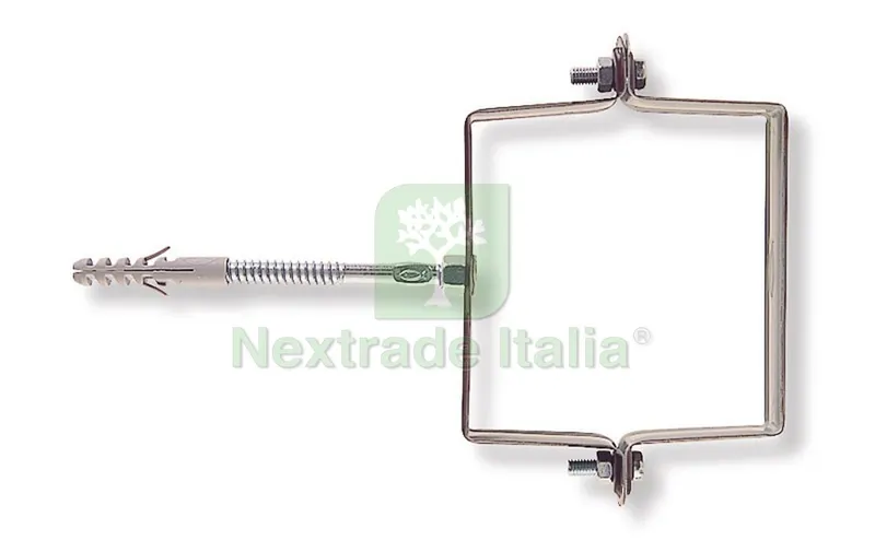 50PZ COLLARE PER SCARICHI PLUVIALI SCP-V quadro mm.100x100 — Fascette e collari — rif. FERX.VIT52843 50PZ COLLARE PER SCARICHI PLUVIALI SCP-V quadro mm.100x100 — Fascette e collari — rif. FERX.VIT52843