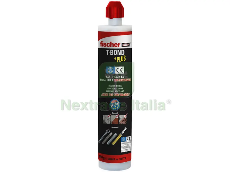 12PZ ANCORANTE CHIMICO T-BOND PLUS CARTUCCIA ml. 300 — Tasselli e ancoraggi — rif. FERX.VIT21844 12PZ ANCORANTE CHIMICO T-BOND PLUS CARTUCCIA ml. 300 — Tasselli e ancoraggi — rif. FERX.VIT21844