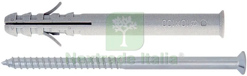 TASSELLO TUP CON VITE POZIDRIVE 50 PZ. mm. 10x 80 — Tasselli e ancoraggi — rif. FERX.VIT28154 TASSELLO TUP CON VITE POZIDRIVE 50 PZ. mm. 10x 80 — Tasselli e ancoraggi — rif. FERX.VIT28154