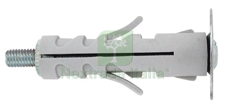 TASSELLO TA CON VITE POZIDRIVE M5 100 PZ. 100 PZ. mm. 12x46 — Tasselli e ancoraggi — rif. FERX.VIT28107